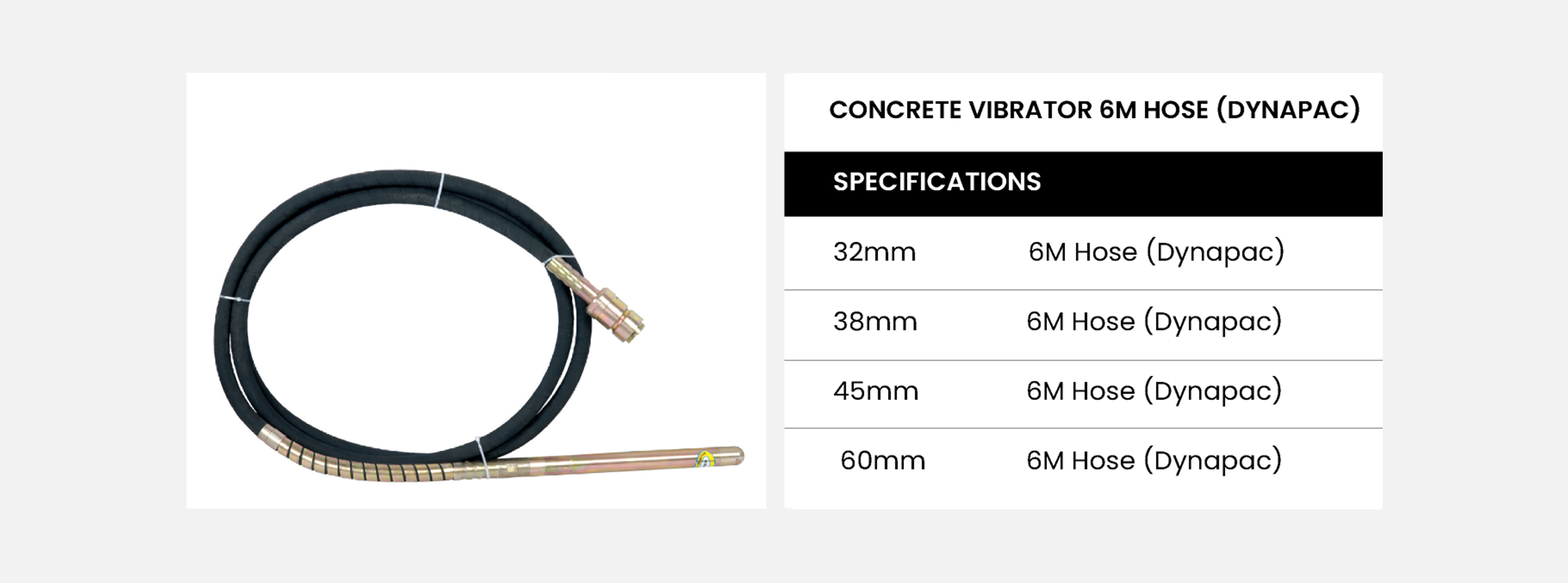 Concrete-vibrator-6M-hose