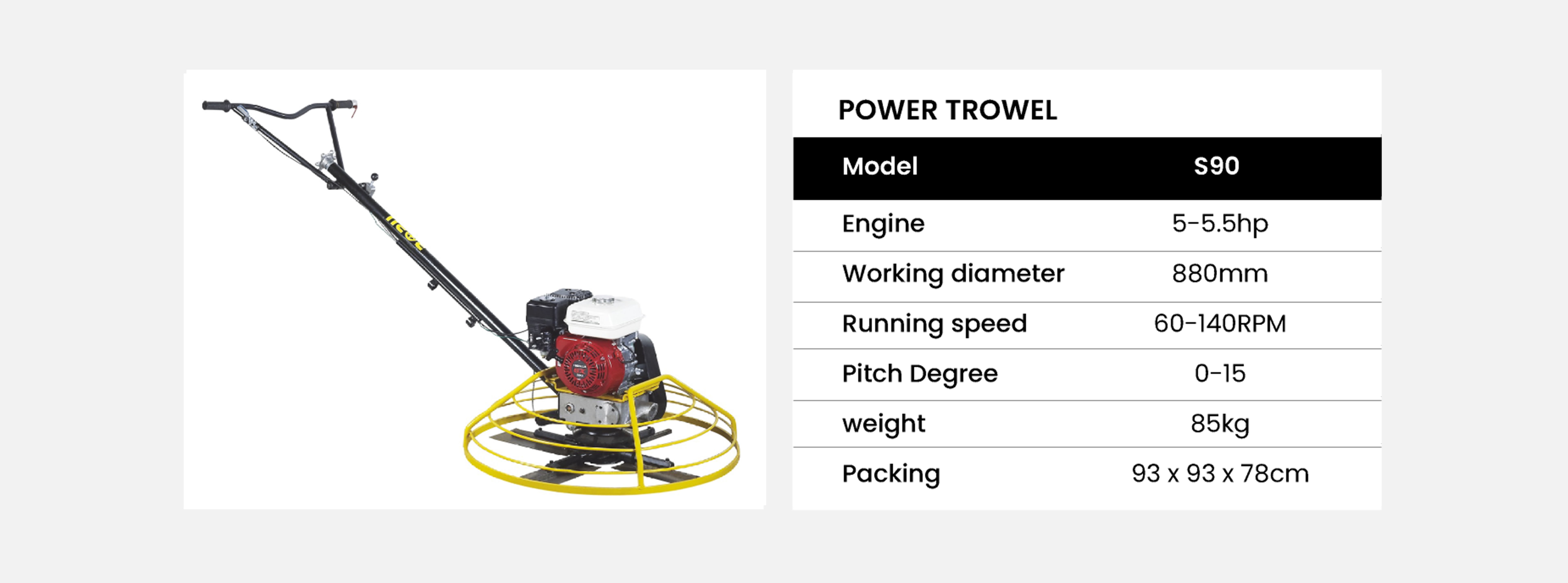 Power-Trowel-S90